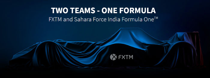 FXTM sponsorem Formuły 1 fxtm formula 1 sahara force india