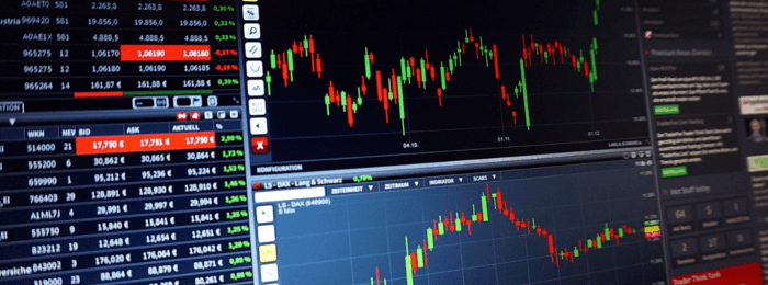 Ochrona przed ujemnym saldem, a brokerzy ECN/STP Candle chart