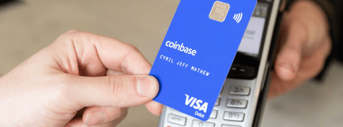Coinbase wprowadza kartę VISA dla klientów z UK Karta Coinbase
