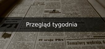 tygodniowy przegląd rynku forex