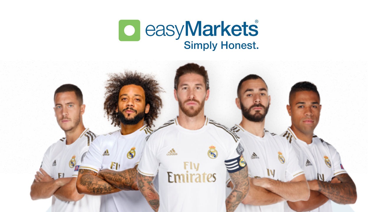 easyMarkets nowym sponsorem Realu Madryt easymarkets podpisało 3 letnią umowę sponsorką z realem madryt