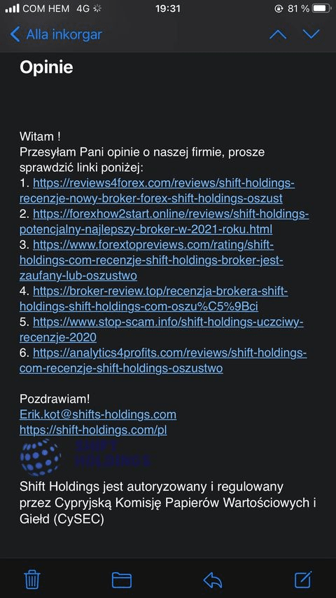 image 1 - Uwaga na strony z fałszywymi recenzjami brokerów Forex