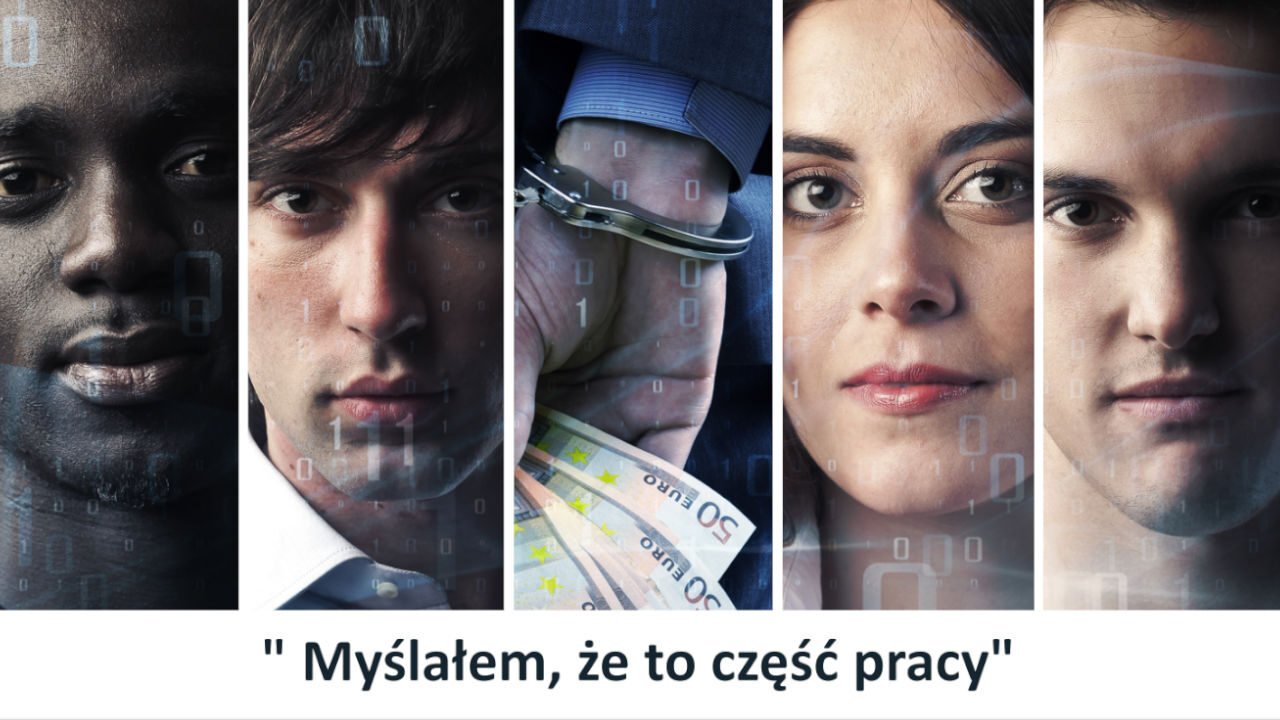Nie bądź mułem: na czym polega nieświadome pranie pieniędzy nie bądź mułem - nie uczestnicz w praniu pieniędzy - akcja europolu