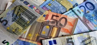 euro banknoty