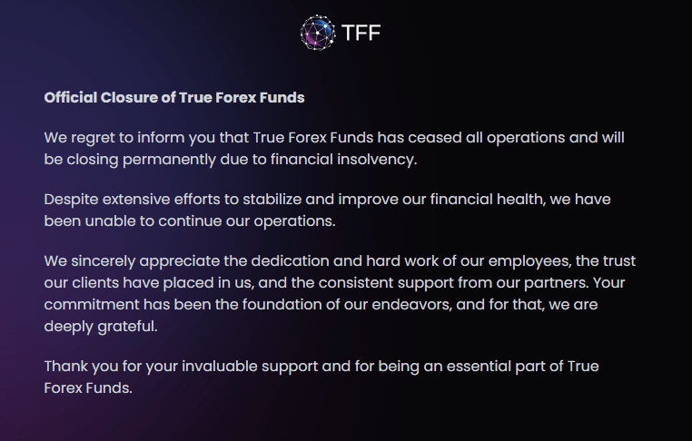 prop trading true forex funds