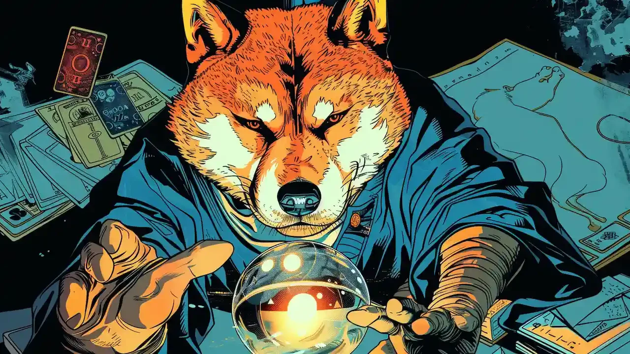 Młodzież pokolenia Z znalazła nowe sposoby inwestowania. To… Astrologia i tarot. shiba inu dog ai