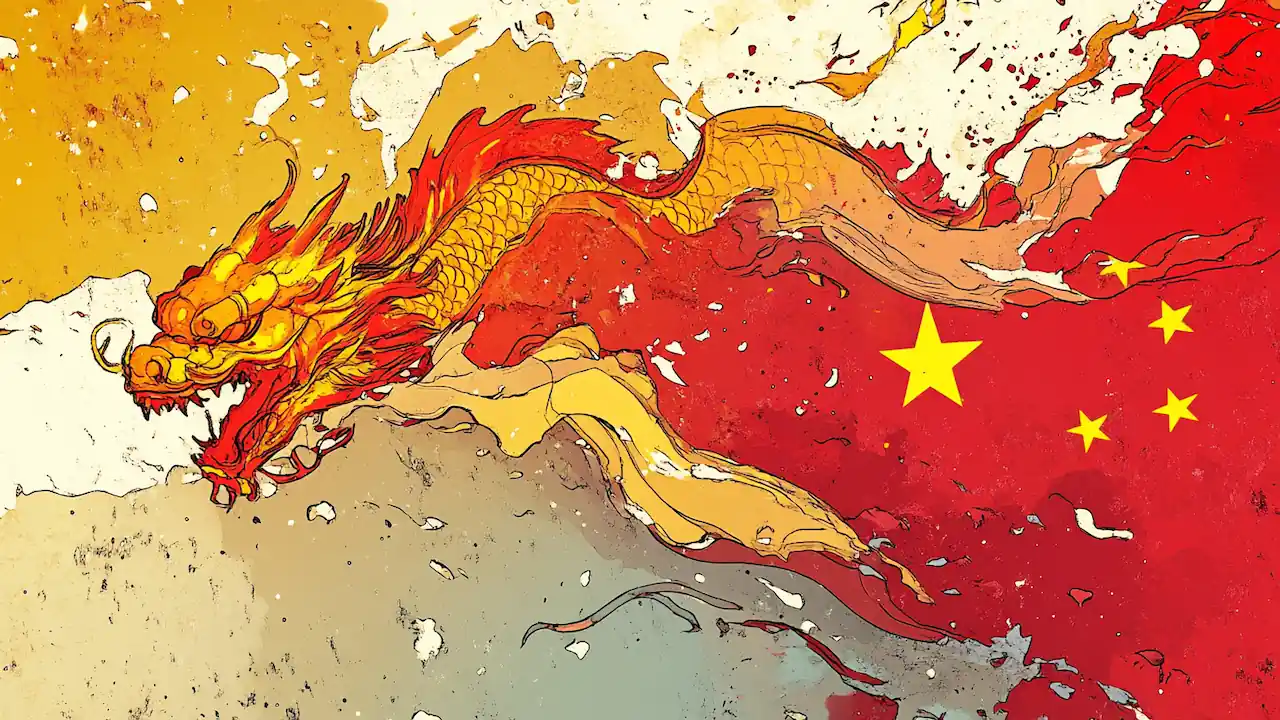 Chiny odpowiadają USA – „dalsze podwyżki ceł nie mają sensu” chiny ai grafika