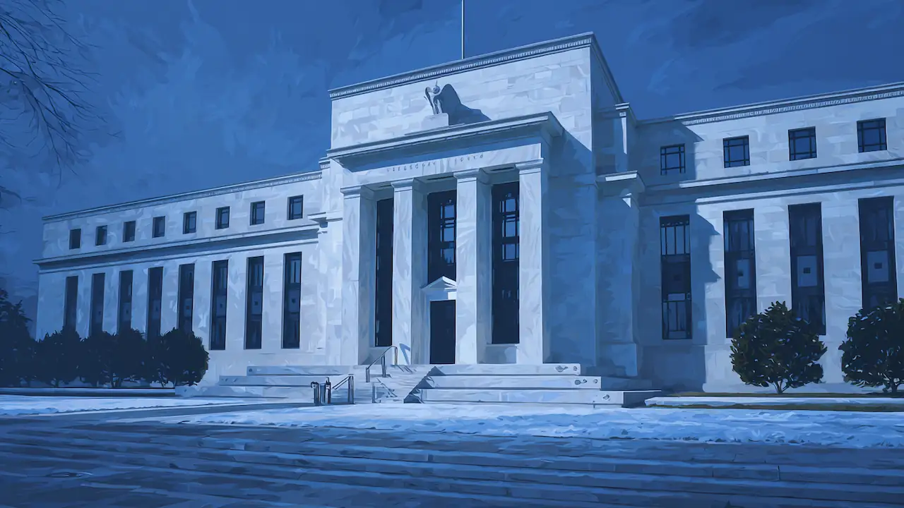 Doradca Donalda Trumpa nowym członkiem Fed. Rośnie niepokój o niezależność banku centralnego. budynek fed ai