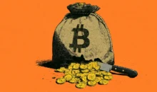 Bitget Hacked: $351 Million Stolen, Withdrawals Frozen — Are Your Funds Safe? Włamanie na Bitget — worek z bitcoinami rozcięty nożem