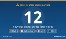 Faux Infinity Trust Solutions parmi 12 nouveaux avertissements de la FSMA, l’AMF et l’ASIC Mises en garde des régulateurs financiers — 15 octobre 2026